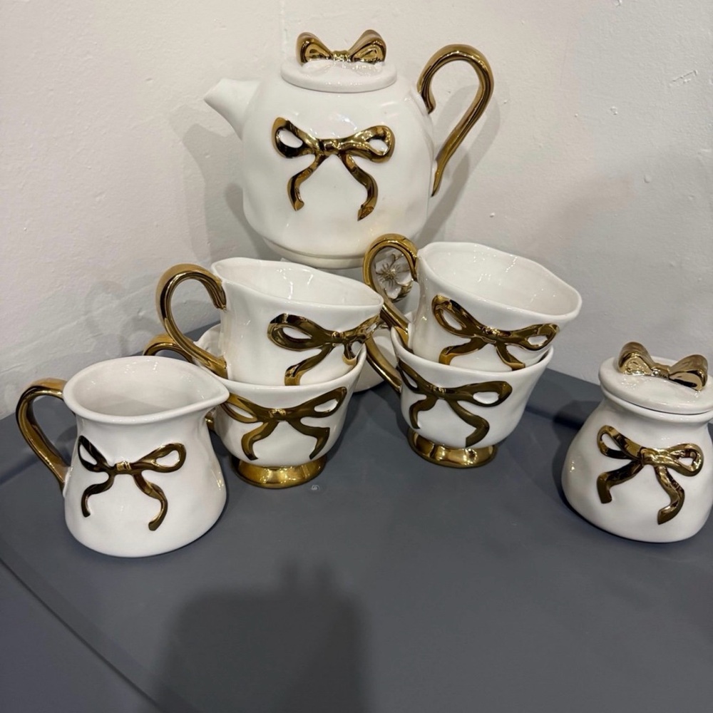 Coffee bow set